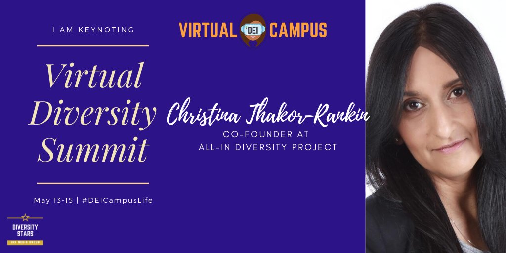 LAST CHANCE Virtual Diversity Summit registration ends today! - mailchi.mp/diversitystars… #DEICampusLife