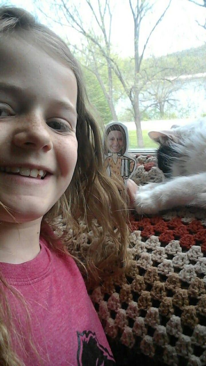 Harper with Flat Mrs. Krall Wieseler!