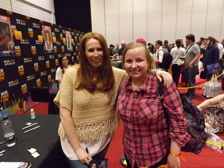 Ignore my horrible face, but Happy birthday to Queen Catherine Tate, the most special woman in the whoniverse. 