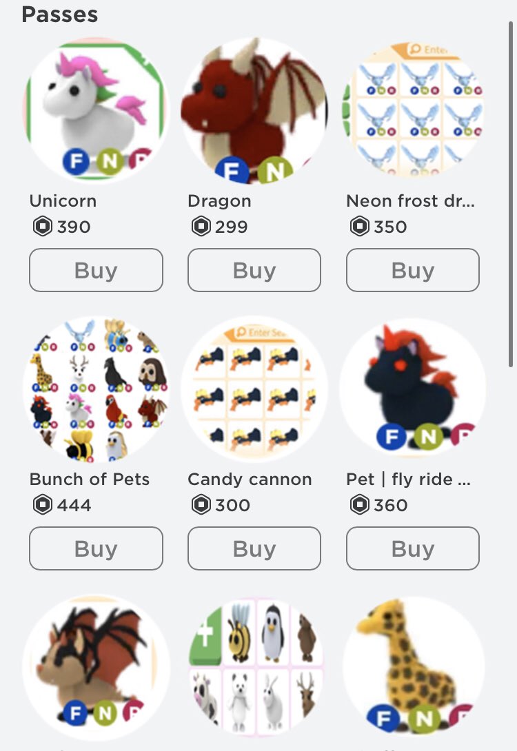 Adopt Me Pets For Sale Roblox