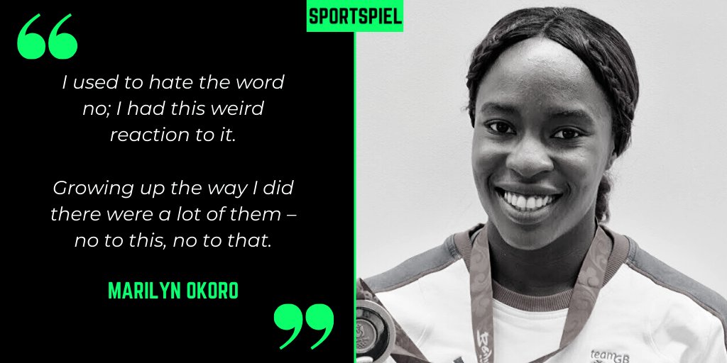 When  @mokoro4 taught us the power of the word 'no'   https://sportspielonline.com/2020/01/05/marilyn-okoro-and-laura-sugar-the-power-of-no/