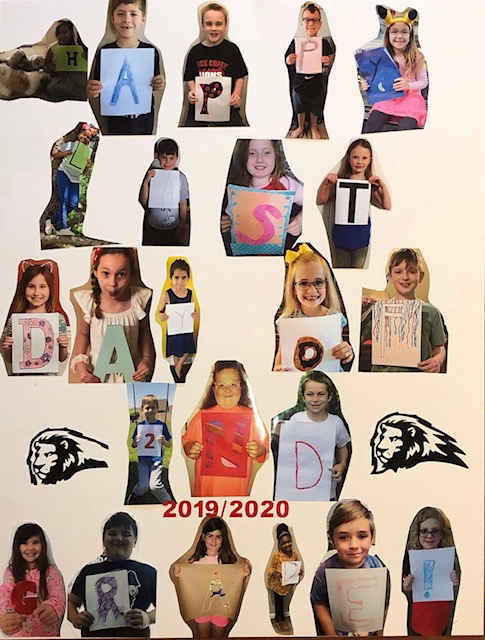 RCCASI's tweet photo. Last day photos for the Ms. Sheffield's 2nd grade class were not your ordinary last day photos but the students came together as one heart in a school year that was anything but ordinary. #InUnityLiesStrength https://t.co/YpBqLR0jDE
