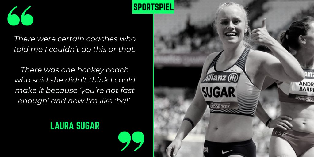 And here's the moment  @LauraSugar1 also taught us the power of no - by proving people wrong   https://sportspielonline.com/2020/01/05/marilyn-okoro-and-laura-sugar-the-power-of-no/