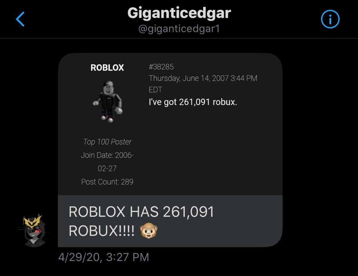 News Roblox On Twitter Breaking The Roblox Account Has 261091