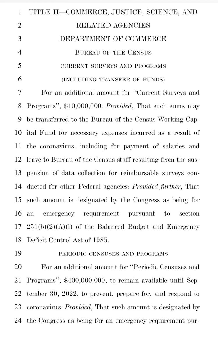 $410,000,000 for the Census Bureau. In 2018, the Census Bureau had 4,285 employees.So that’s $96,000 per f**king employee. No bureaucrat left behind!!!