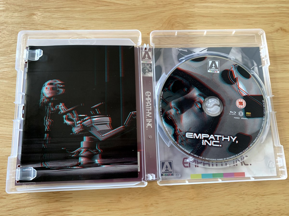 ArrowFilmsVideo's tweet photo. Walk a mile in someone else and discover that new wave tech isn't always as it seems... EMPATHY, INC. 🥽 is out now in the 🇬🇧! https://t.co/b06z2MUK3Q https://t.co/1oOpZc4Ecw