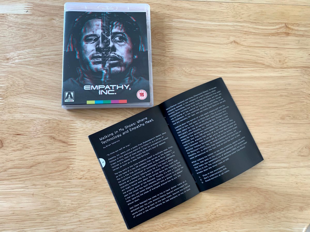 Walk a mile in someone else and discover that new wave tech isn't always as it seems... EMPATHY, INC. 🥽 is out now in the 🇬🇧! bit.ly/3euo1KU
