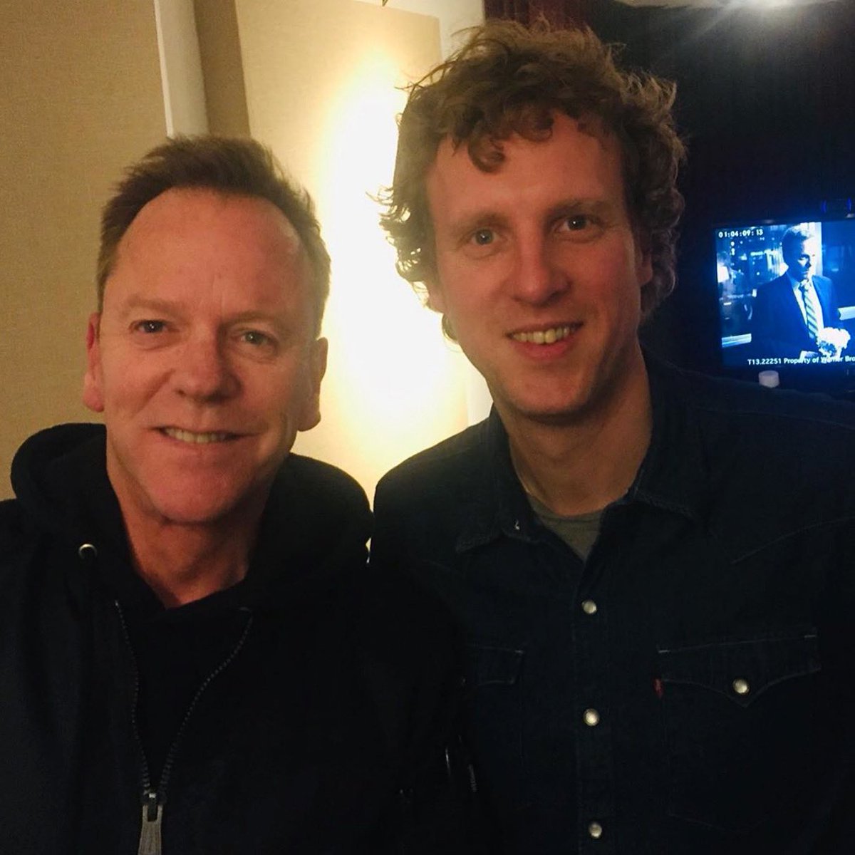 werksgroup's tweet photo. Pre-lockdown when @RealKiefer joined our resident Werks Central Client @BrownBearPost in the studio to do ADR for the Fugitive, which has just been launched on Quibi!🎙🤩 #brighton #werksgroup https://t.co/1BwwENpbLU