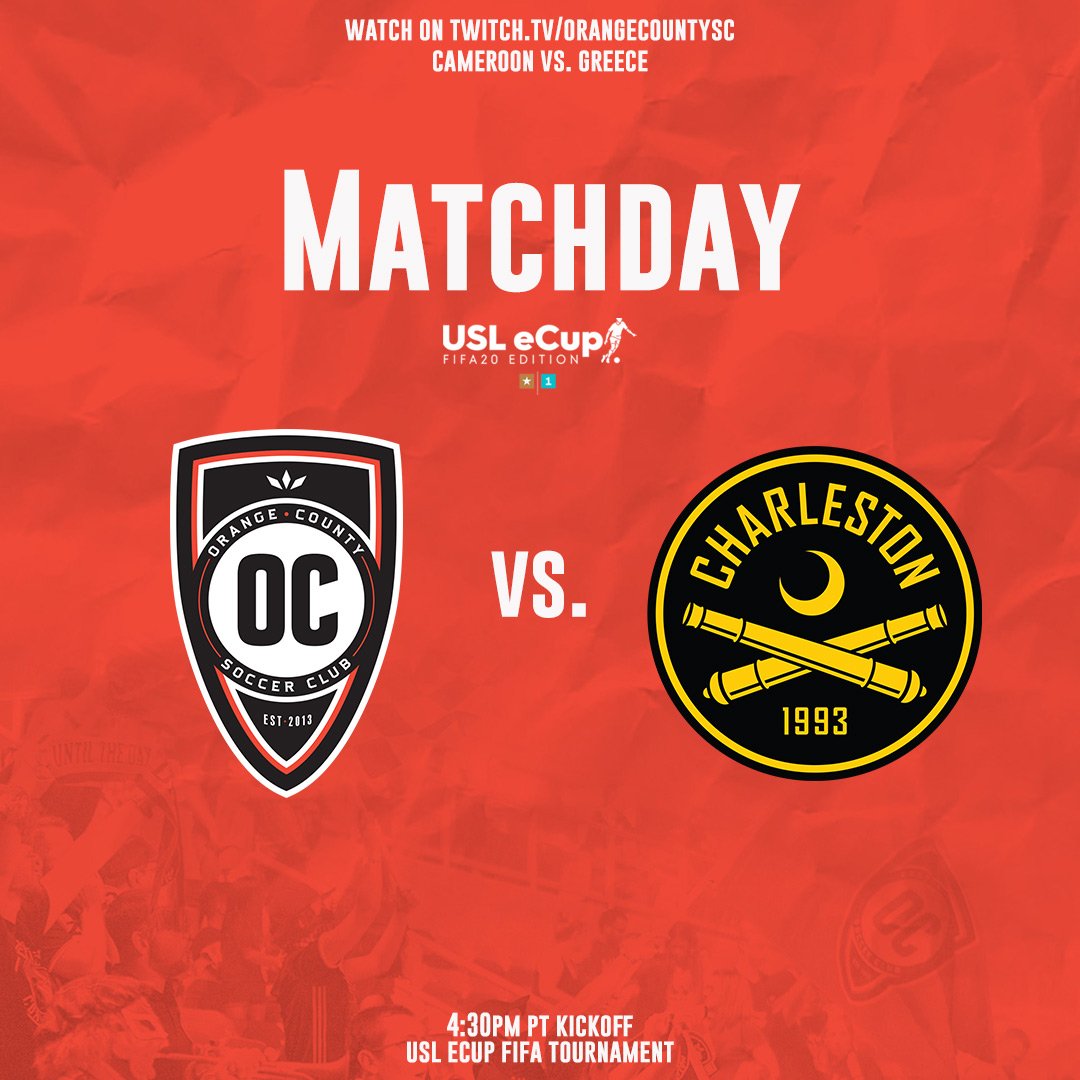 ocscesports's tweet photo. We face off vs Charleston in the @USL_HQ eCup today at 4:30 Pacific. Check out the livestream: https://t.co/ncYMS2gc5D or at https://t.co/qZL635rhK9 🍊🎮⚽️
#RUTHLESSANDRELENTLESS @orangecountysc @OfficialVPG @ESPN_Esports @OCSC_SoccerCast @Angels_Parade https://t.co/9UCSXUHSZV
