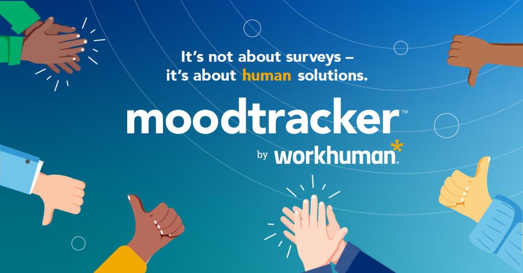 I was eager to announce the launch of Moodtracker™ today on <a href="/Workhuman/">Workhuman</a> Livestream. It’s the most modern voice of the employee solution to help get to the heart of organizational issues – and build winning cultures. And it’s FREE. spr.ly/60141hPgg #WHLive2020 #moodtracker