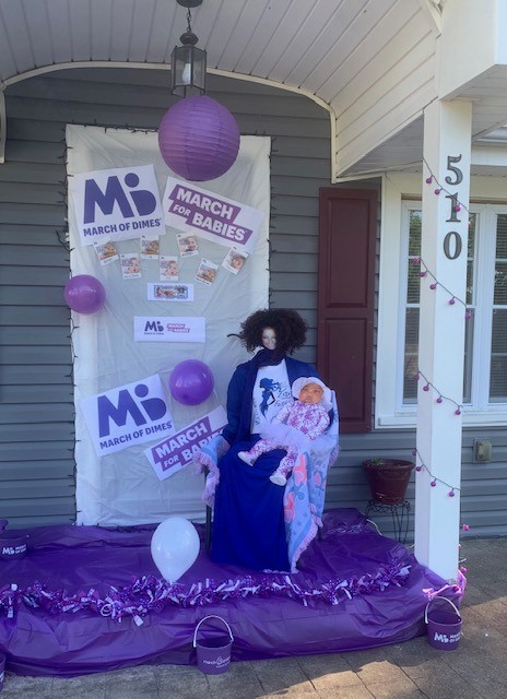 MOD_Tennessee's tweet photo. Thank you March of Dimes families for decorating your porches purple. Here are the winners. Awayne Williams from Chattanooga and The Hollinger Family from Appalachia. #MFBstepup https://t.co/Gy2nPHLTRI