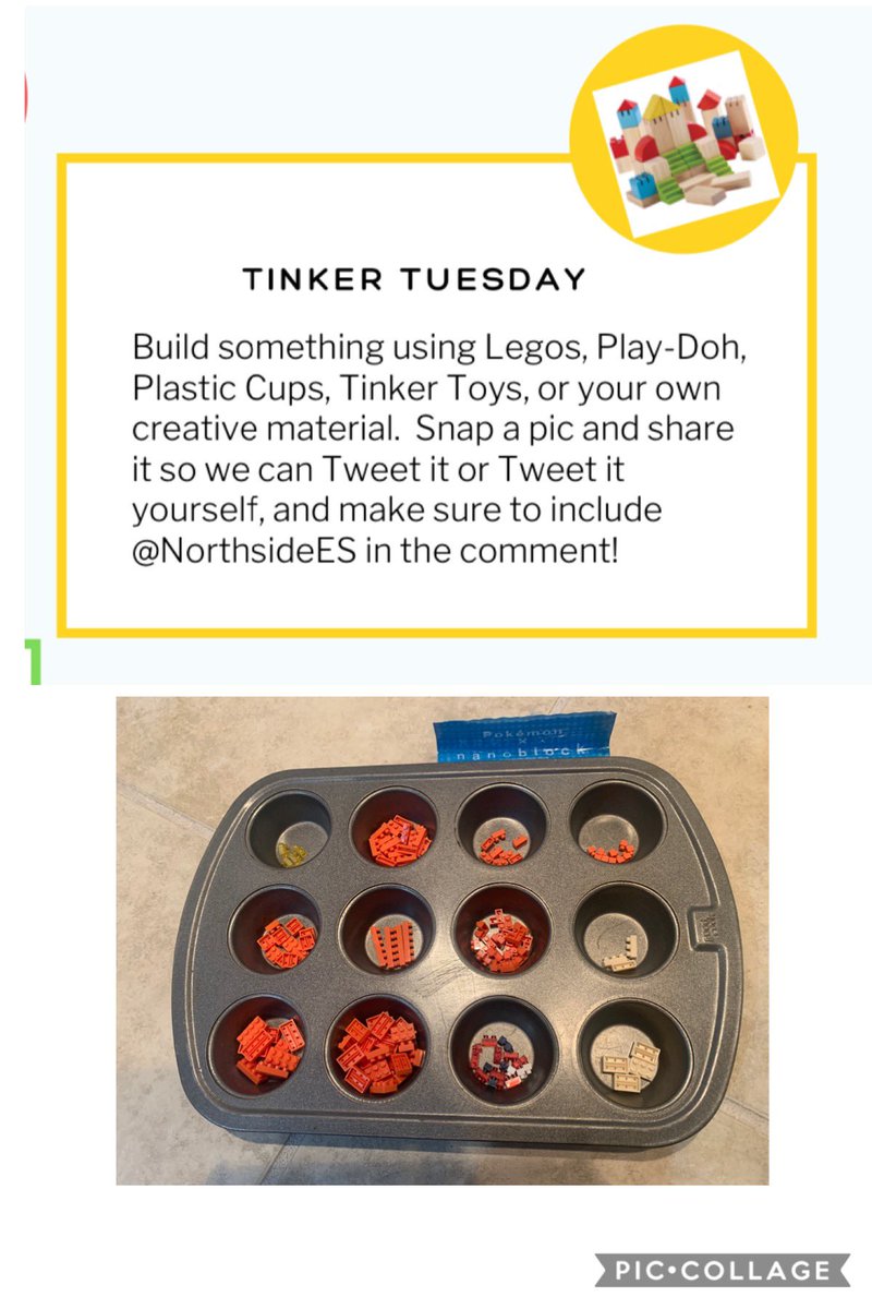 Today is Tinker Tuesday  for #NESSpiritWeek! What do you think I’m building with #nanoblocks from <a href="/nanoblockmen/">【公式】ナノブロック（nanoblock）</a>? Hint: it’s one of my favorite things! <a href="/NorthsideES/">Northside Elementary</a> @APJonesNES @CathMus <a href="/NESnewcomers/">NES Newcomers</a> #NavigatorNation