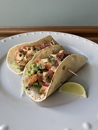 RightProperBeer's tweet photo. Taco Tuesday! Today's tacos are chipotle chicken with lettuce, pico de gallo, guacamole, pickled red onions, chipotle aioli, cilantro, lime. 2 for $8. Order online at https://t.co/9DILknVgKi for pickup at #RightProperShaw. #tacotuesday #tacostogo #dctakeout https://t.co/Dzcjbv0qVx