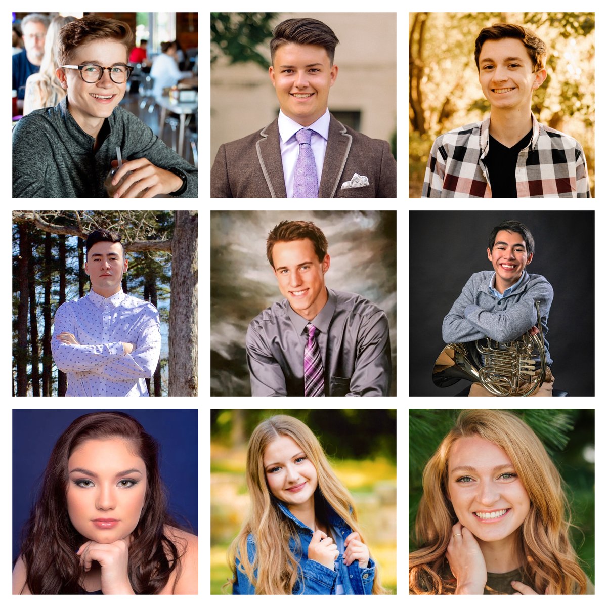 DCHSMaroons's tweet photo. Congratulations to the 2020 Senior Band Award recipients: Nick Bindel, Stephen Cahalan, Lucas Johnson, Erik Sanchez-Ortiz, Caleb Reichow, Joshua Bartemes, Jennifer Sweeney, Madison Seda and Lauren Pogemiller. Thank you for sharing your talents! Learn more: https://t.co/Vi33Wnukyt https://t.co/foQ3p1fJV0