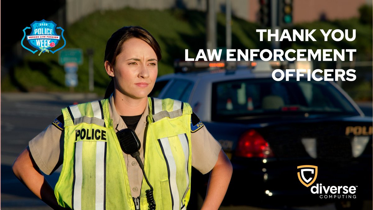 Thank you to our nation’s brave law enforcement officers for their tireless efforts to protect and serve our communities. Our ❤️ and gratitude are with you and your families every day. #PoliceWeek2020 #lesm