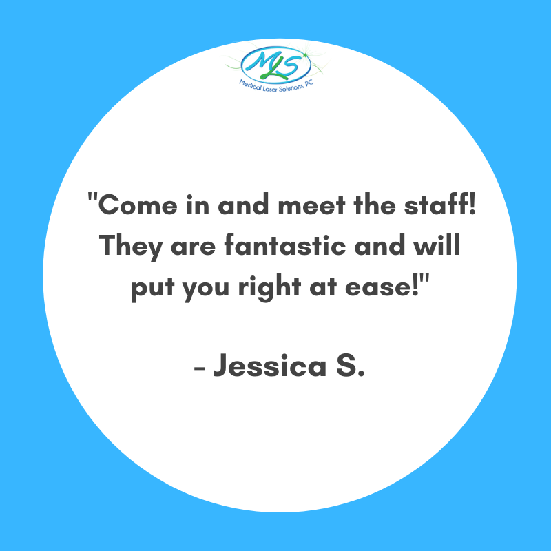 MedLaser's tweet photo. Thank you, Jessica! We always want our clients to feel comfortable! ✨✨✨ #MLSNorwood #MLSMagic https://t.co/e8Hj5nnupo