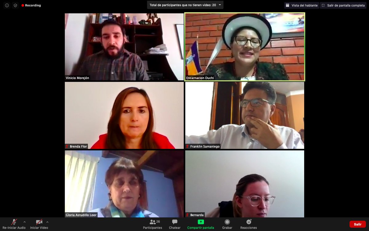 Miembros de la mesa legislativa de  <a href="/DerechosNinezAN/">#ComisiónNiñez</a> se instalan en sesión virtual para la revisión y análisis al Libro III del Sistema Nacional Descentralizado de Protección Integral de la Niñez y Adolescencia. #CódigoNiñez