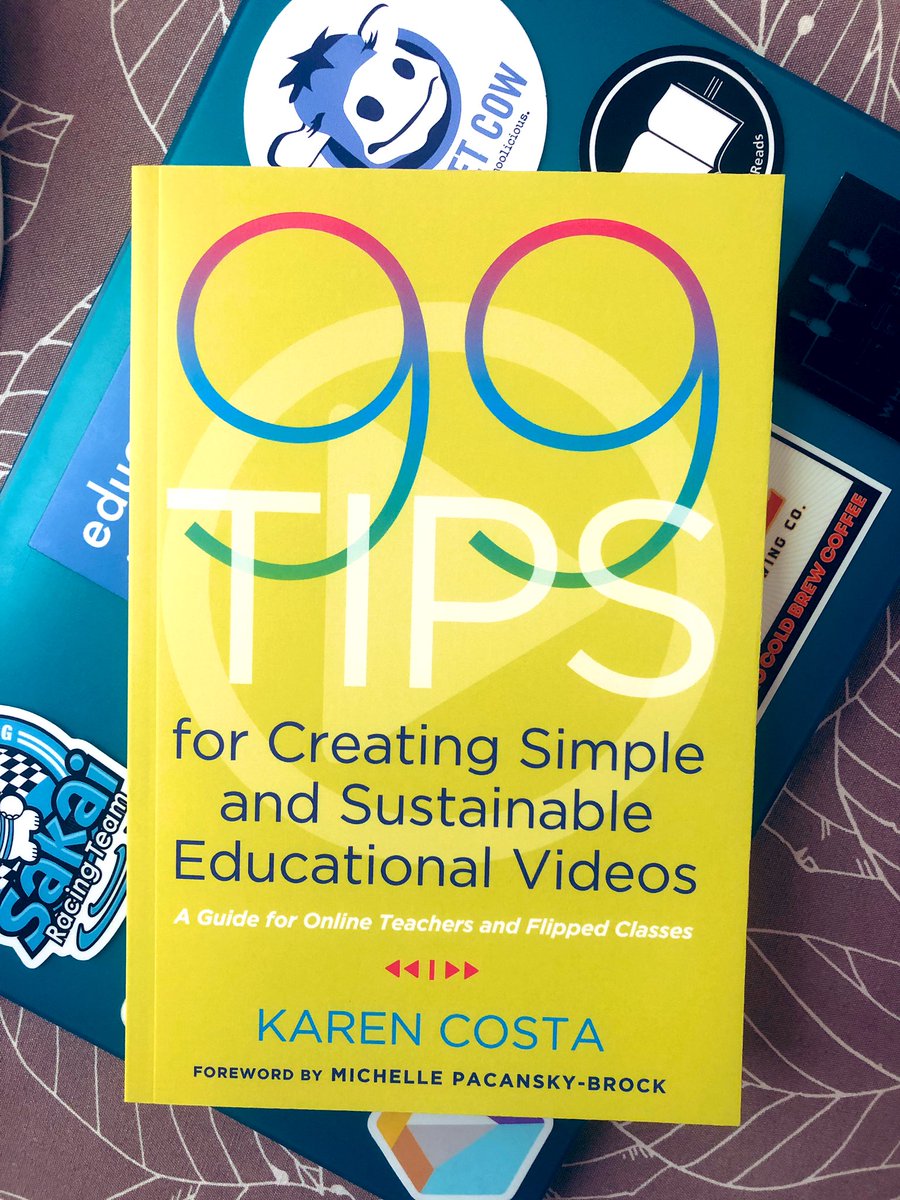 CleaMahoney's tweet photo. Literally 2 days from order to door via @StylusPub ! @karenraycostaβs book came just in time for my summer course video prep π₯ #remoteteaching #humanizeonlinelearning https://t.co/L1vG5zK9Cc