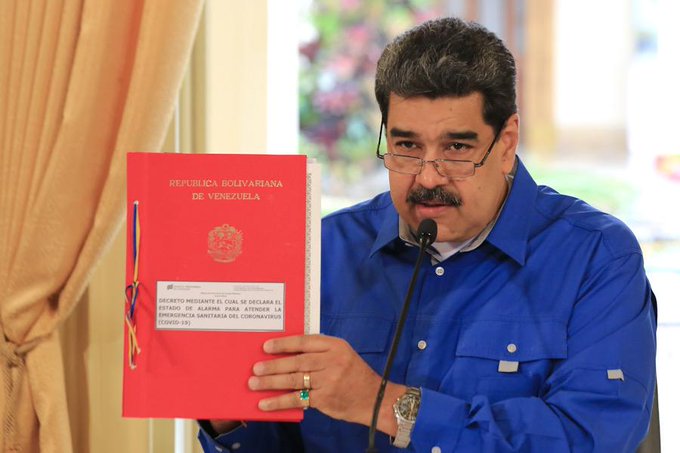 El Pdte.@NicolasMaduro, firmó este martes #12May la renovacion del Decreto del Estado de Alarma en #Venezuela por 30 días más, a fin de seguir protegiendo al pueblo de #Venezuela

#UniónTrabajoYProducción

#MáximaProtección