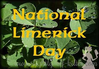 AGEPrincipal's tweet photo. WSE Daily Connection Day 36: Did you know today is National Limerick Day?! Share a funny limerick with your family! #WSEStrong https://t.co/2LyPskjZe3