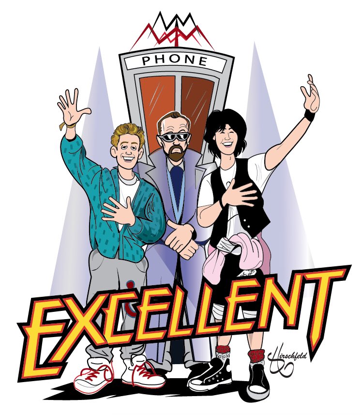 In times likes these it s important to be EXCELLENT to each other. And happy birthday George Carlin! 