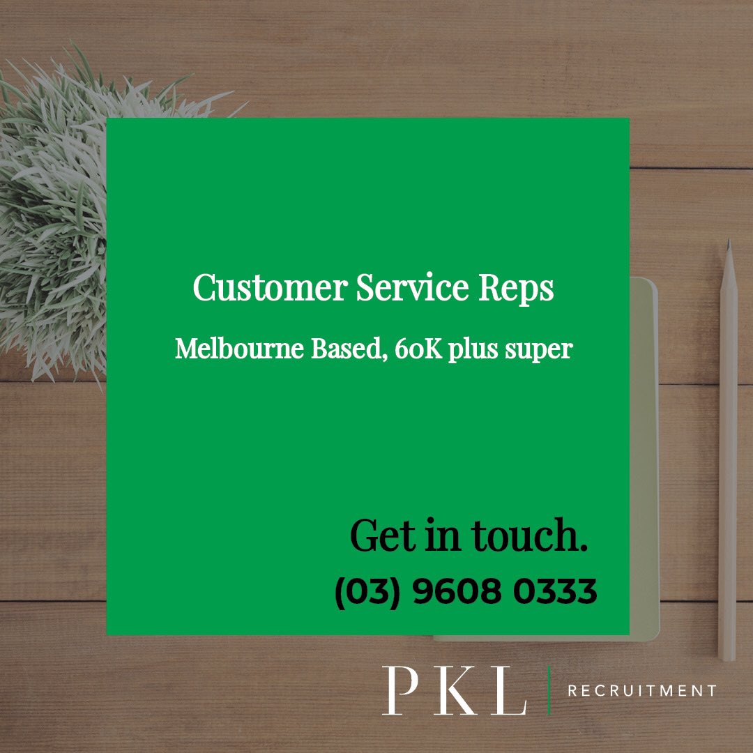 PKLRecruitment's tweet photo. Job round up! 

#getintouch #jobopportunities #callustoday #remotehiring #jobadvertisement #sydneyjobs #melbournejobs https://t.co/VMsuzmuKBp