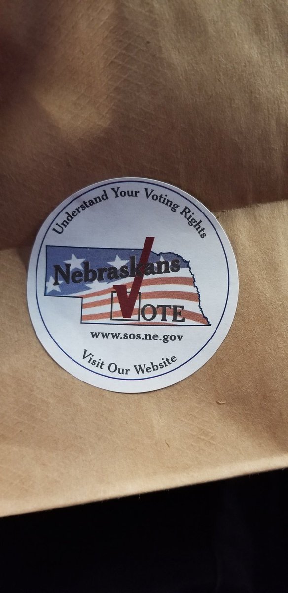 HPDSgt221's tweet photo. Its #PrimaryTuesday in #Nebraska ! Polls close at 8pm, so if you havent been to them yet, THEY ARE OPEN! #NebraskansVote #NebraskaStrong https://t.co/v6cFruv3Ds