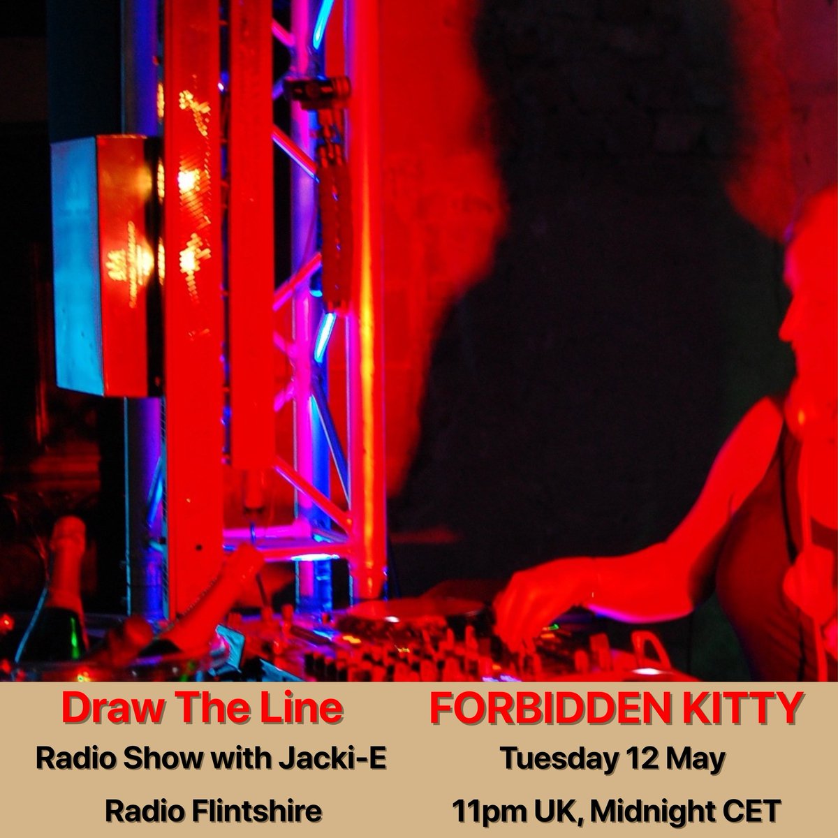 DTLRadioShow's tweet photo. This week's @DTLRadioShow #100 with @jackiepalmer
is now on Soundcloud
https://t.co/6QeqTJU1um
Guest mix 1st hr #ForbiddenKitty
In my mix 2nd hr @camea_clink @BTraits @ReneeLincoln
@djjulietfox @hellokuronekoap &amp; @MissKittinMusic NO to gender imbalance in dance music #DrawTheLine https://t.co/ryIMPqgvHr