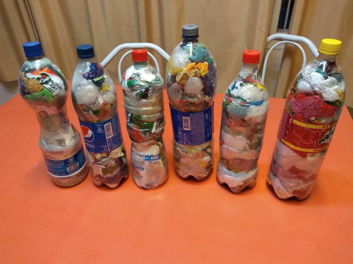 Medio año sin tirar plásticos... dos personas.