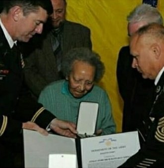 Augusta worked with Dr Prior until mid Jan '45, when Prior's unit left Bastogne. In June 2011, she was made a Knight of the Order of the Belgian Crown, and was awarded the Civilian Award for Humanitarian Service by the U.S Army12/
