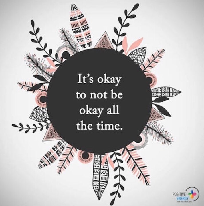 May is #MentalHealthAwarenessMonth and there is no better time to remind ourselves of this...It’s okay to ask for help, it’s okay to feel your feelings, it’s okay to not be okay. Reach out and talk to someone. Your school family is always here to help. 💙💛
