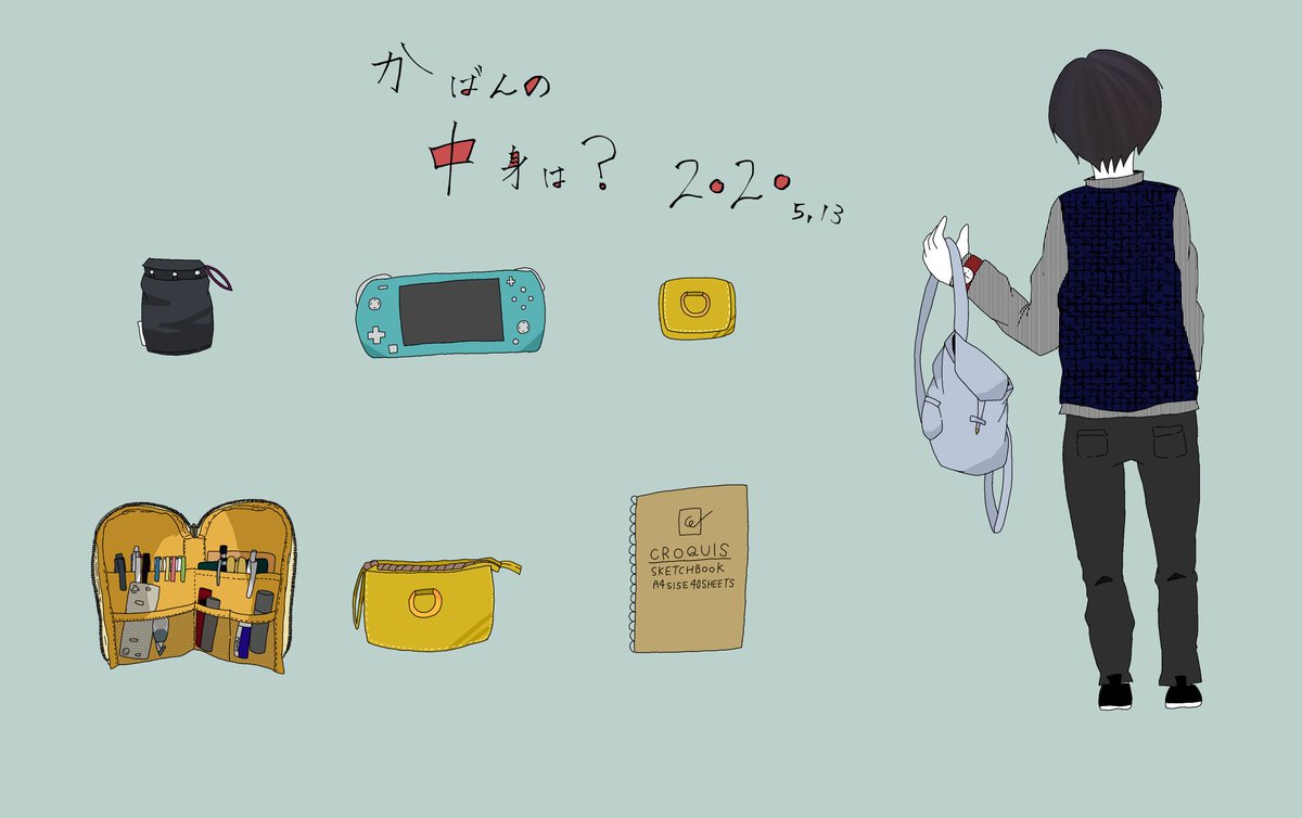かばんの中身は かばんの中身は