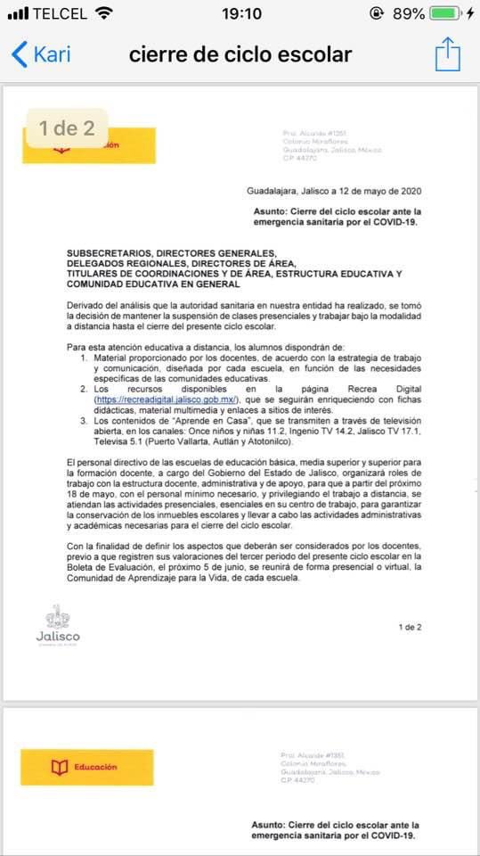 ttannyz's tweet photo. @JCFloresMiramon @EnriqueAlfaroR  nos pueden aclarar a qué se refieren q asistiríamos a partir del 18 la información es muy amplia donde queda la seguridad de la comunidad educativa? Gracias https://t.co/Usu5a9sxLX