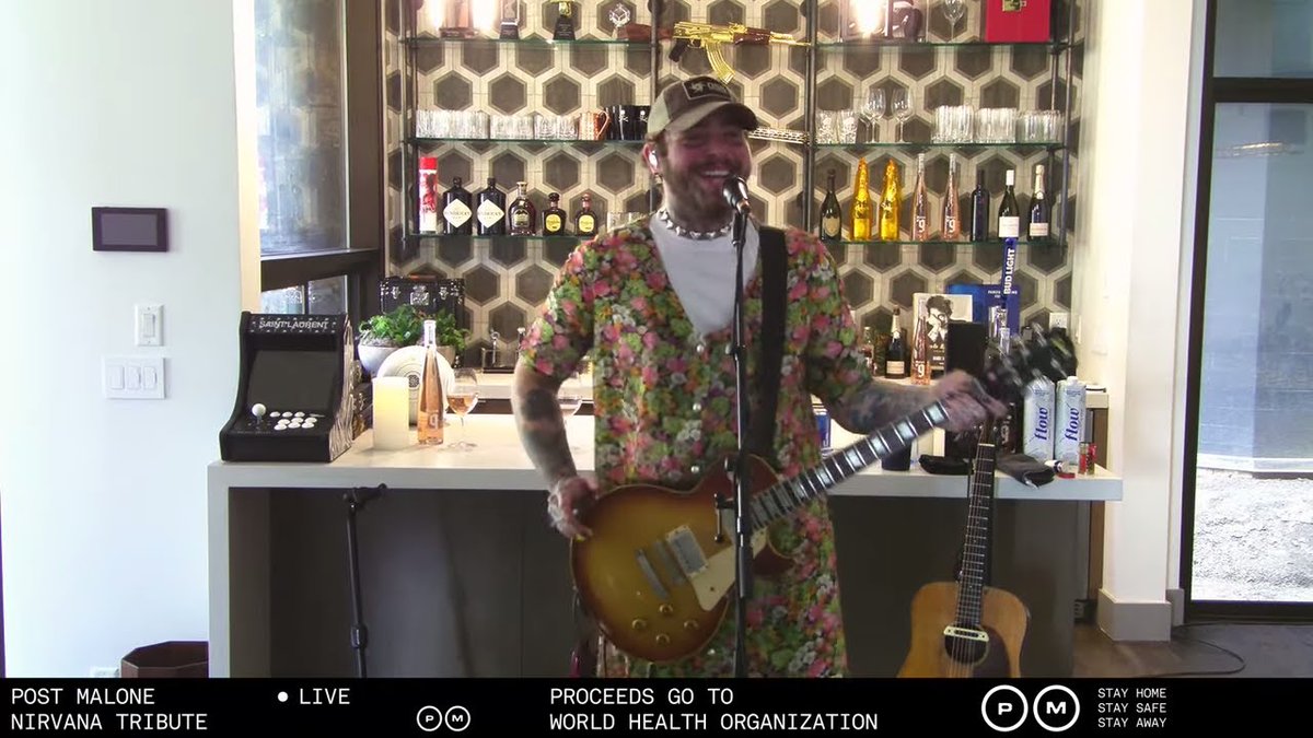 TeamRubicon's tweet photo. Post Malone asked his fans to help him give away $1M to nonprofits via Community after his @Nirvana livestream for COVID-19 relief. @TeamRubicon is proud to be one of the orgs! Thank you @PostMalone! https://t.co/1mEiwHTKxY