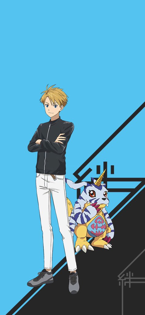 Twitter 上的数码宝贝频道 Digimon Channel 周年电影 Last Evolution 绊 Phone Tablet Ipad Pc Wallpaper 第5期 特别公开 绊系列主题 石田大和 數碼寶貝 デジモン デジアド Digimon Digimonadventure Digimonth