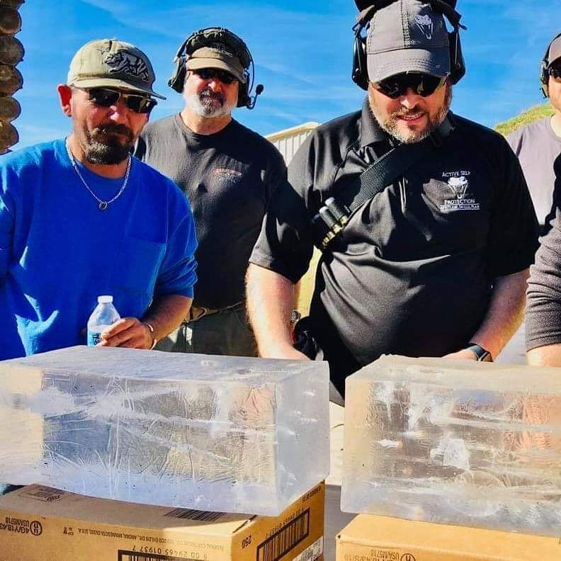 VangComp's tweet image. Here's a pill that might be hard to swallow for some of you folks: birdshot is for birds.
This is why we use buckshot for home defense. Here's a close up of that gel block, photo from our friend Michael Novack
#VangComp #12ga #freedom #guns