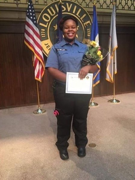 March 2020Her name, Breonna Taylor, 26 She was a Black EMT, a HERO, who was murdered by Louisville police when they raided her home looking for a suspect tht was ALREADY IN CUSTODY & THT DID NOT LIVE THERE!They shot her 8 TIMES IN HER SLEEP!SAY HER NAME #Justice4Breonna