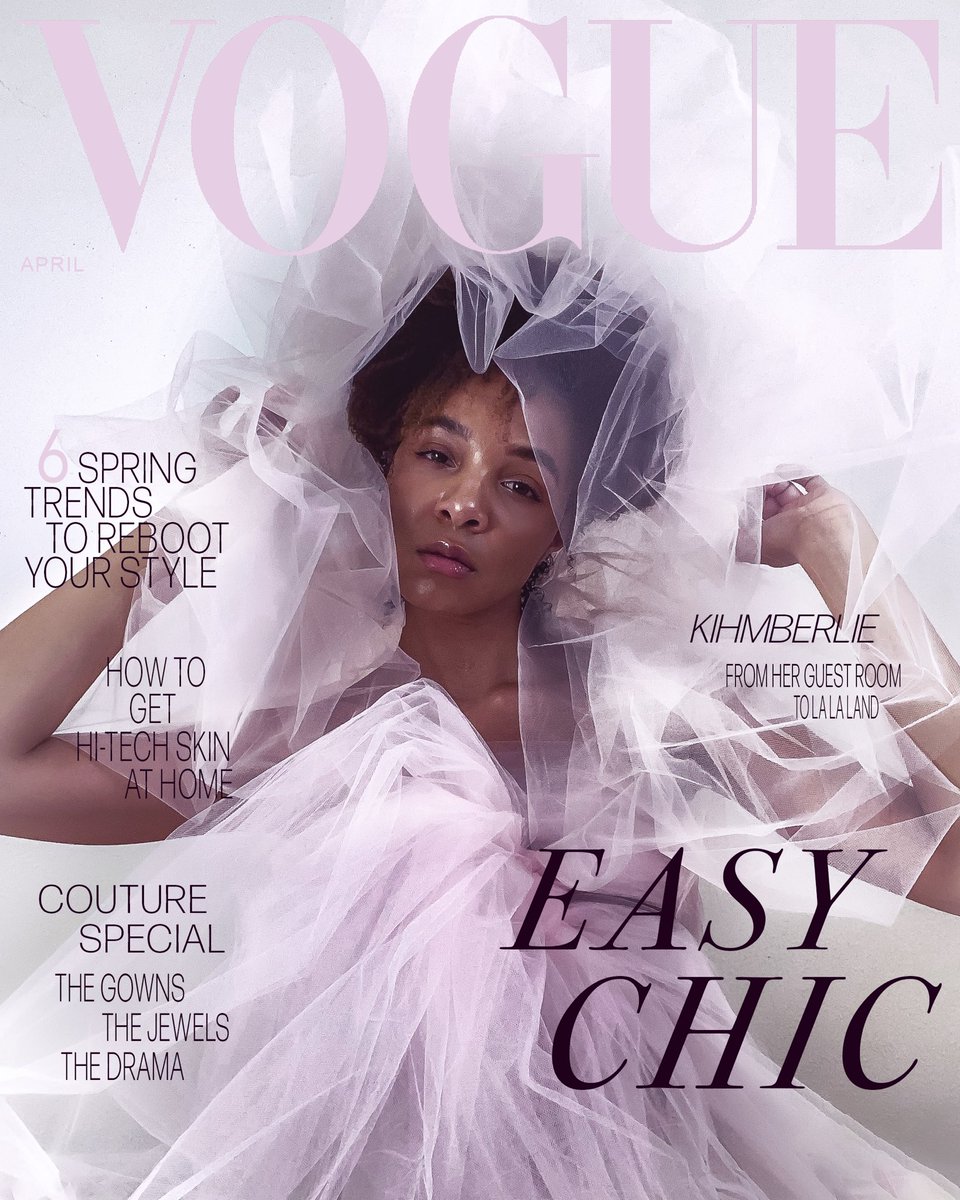 kihmberlie's tweet photo. Been seeing self shot magazine covers more and more recently...so I turned a few of my at home photo shoots into Vogue covers 👀 https://t.co/gqnAfHwZ60