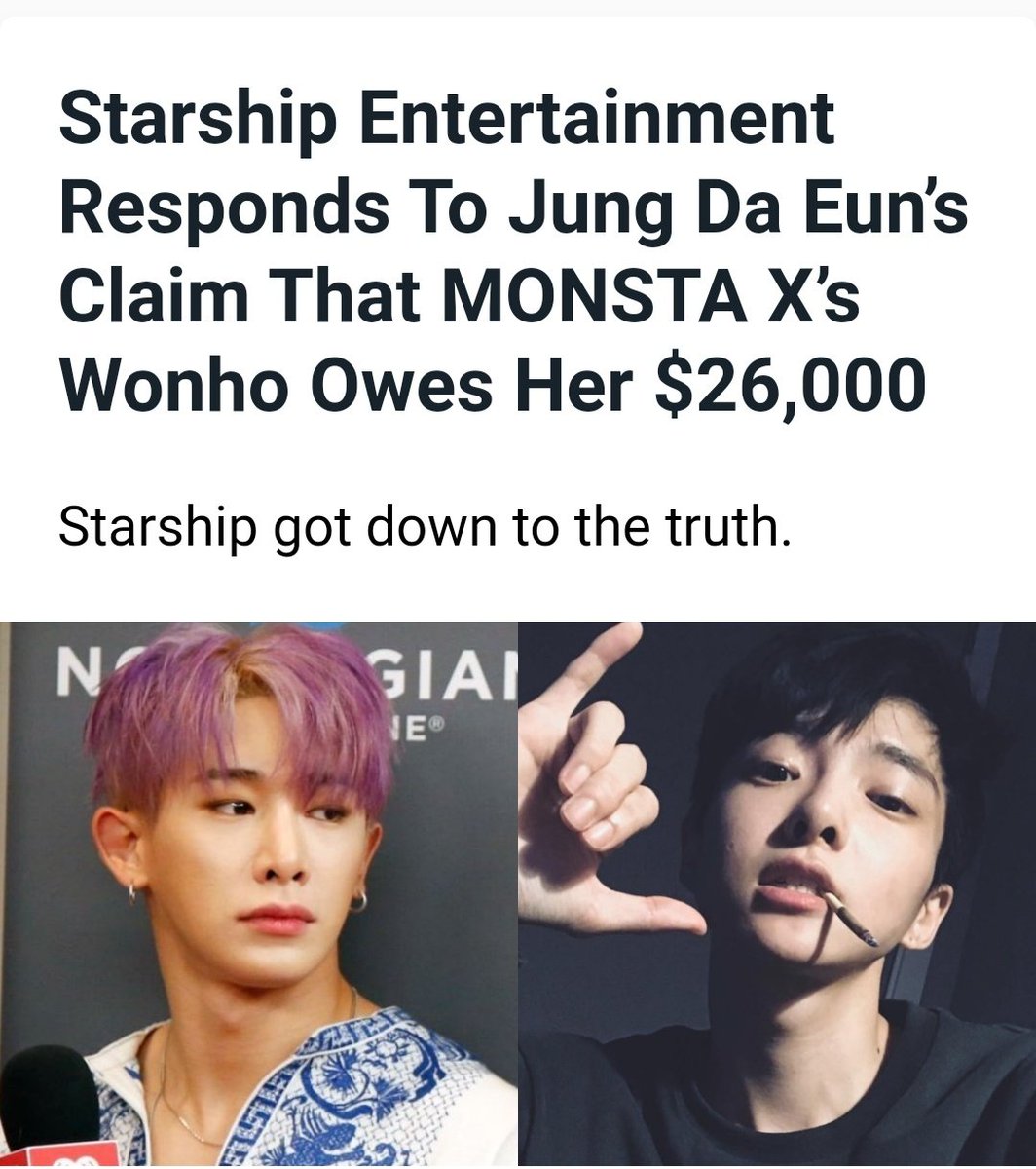 Then these two persons who are known only for causing controversy and spreading fake celebrity rumors started. They spit out different rumors about Wonho and then Shownu. At this point, everything was caos and Monsta x was in the eye of everyone.  @OfficialMonstaX  @official__wonho