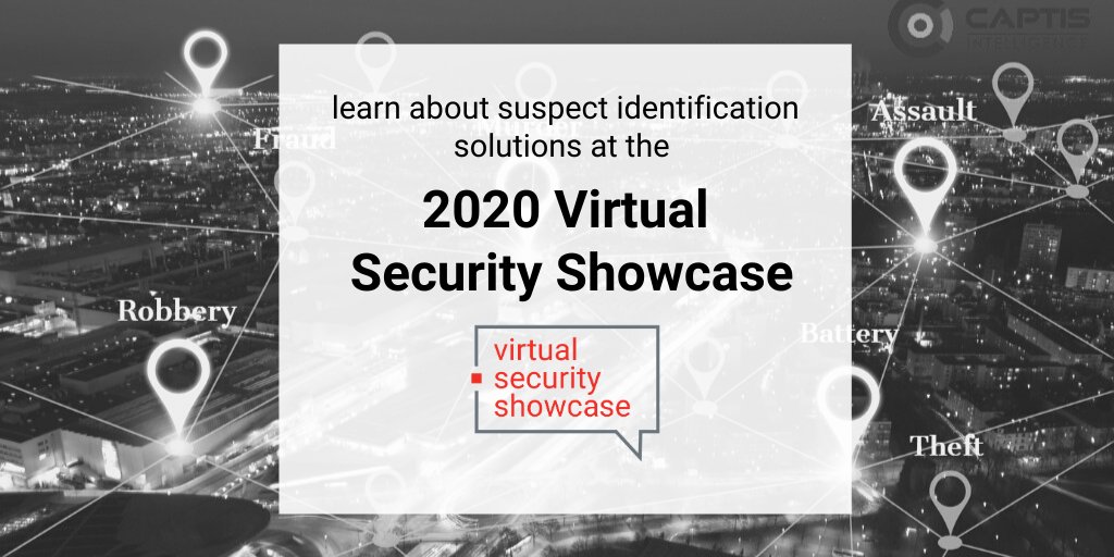 Captisintel's tweet image. Join us at the #VirtualSecurityShowcase this week! Check out useful free sessions from 15 leading companies, including our session covering our suspect identification system. Learn more and register here: #VirtualShowcase #SecurityShowcase #VSS2020

buff.ly/3c2Oz4E
