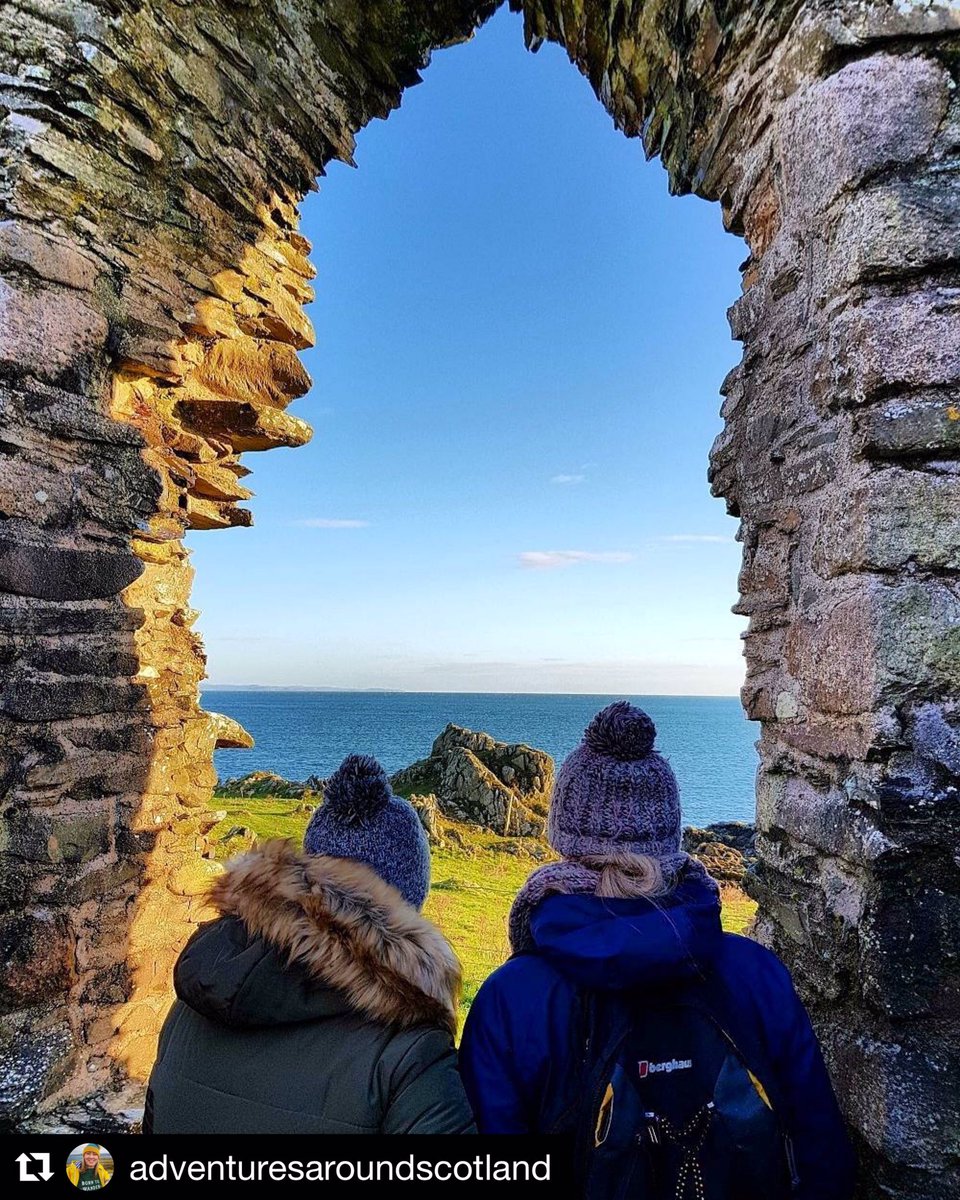 SWCoastal300's tweet photo. Bringing the SWC300 direct to your sofa! Enjoying the view from the 13th century St Ninian’s Chapel in Isle of Whithorn on the #SWC300 shared from AdventuresAroundScotland https://t.co/7nwLpOSMb9