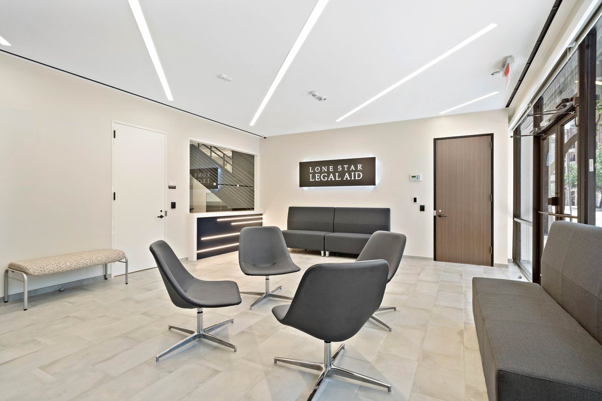 SignsTasman's tweet image. Illuminated #lobbysign for Lone Star Legal Aid.
#TASMANSigns #InteriorSigns #LoneStarLegalAid #LobbySigns