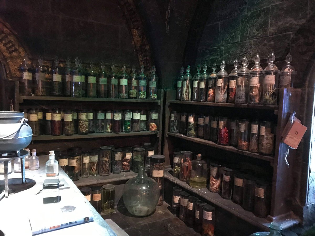 Harry Potter et l'ordre du Phénix : la salle des potions et ses voûtes, la où Rogue entraîne Harry à résister au contrôle de ses pensées #HarryPotter