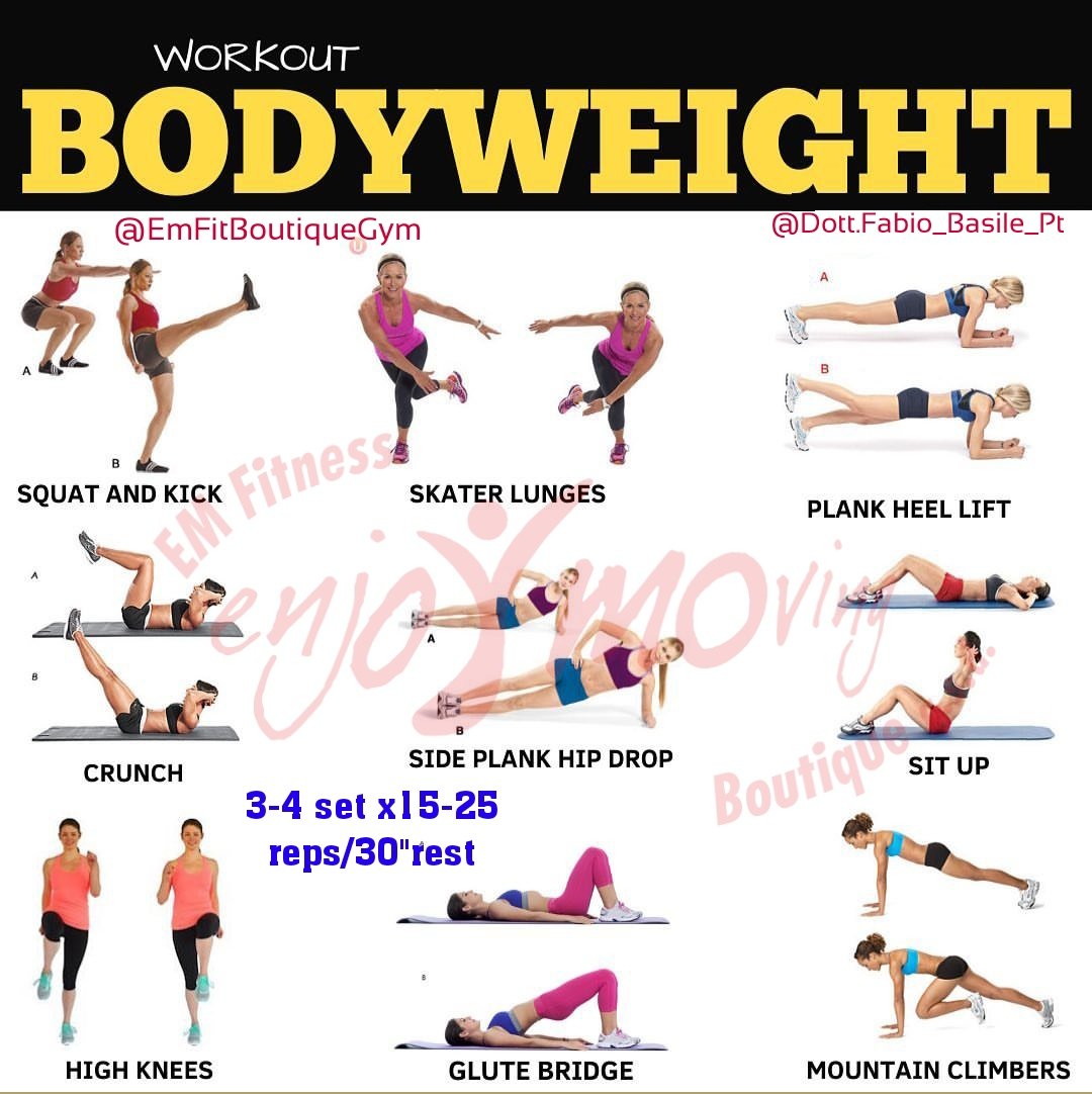 EnjoyMoving's tweet photo. Body weight workout ... 
Batti 1like e segui la pagina

#homeworkout #fitness #gym #workout #fit #healthy #training  #motivation #personaltrainer #bodybuilding  #fatlosscoach #fatloss  #naturalbodybuilding #hspu #delts #jumpingjacks #biceps #thrust #thruster #push #squat https://t.co/XDJl68zbD2