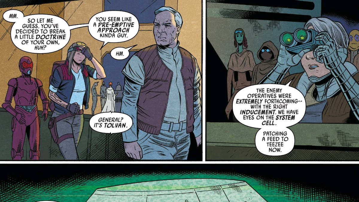 Funnily enough, one of the Falcon's gunners during the Battle of Endor was retconned into being Airen. Why? Who knows.He's appeared in more recent materials, like Moving Target, Alphabet Squadron, or the Doctor Aphra comic.