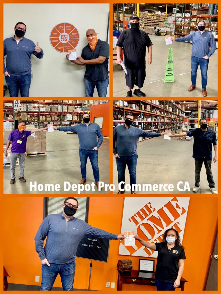 Steven_Z_HR's tweet photo. @_ian_phelps SDO came by the Home Depot Pro Commerce building to recognize some of our hard working associates. Thank you for everything you continue to do! Shout out to Rene OM on his Leadership recognition! #HomeDepotPro #TheHomeDepot #THDPro #ONEHomeDepot https://t.co/V7VF0HC7id