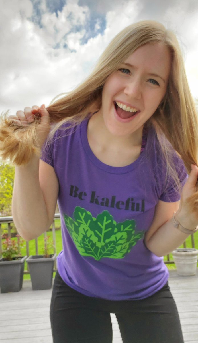 JosieMackRDN's tweet photo. "Be Kaleful" out there 🤗
Thanks @nutrigirl for the #foodpun shirt, I love it!
If you're looking for some fun food shirts/gear that support a good cause, check out Lisa's online #LettuceBeetHunger shop at https://t.co/ouiaKECCku
#BeKaleful #foodinsecurity https://t.co/h1D0XO81bi