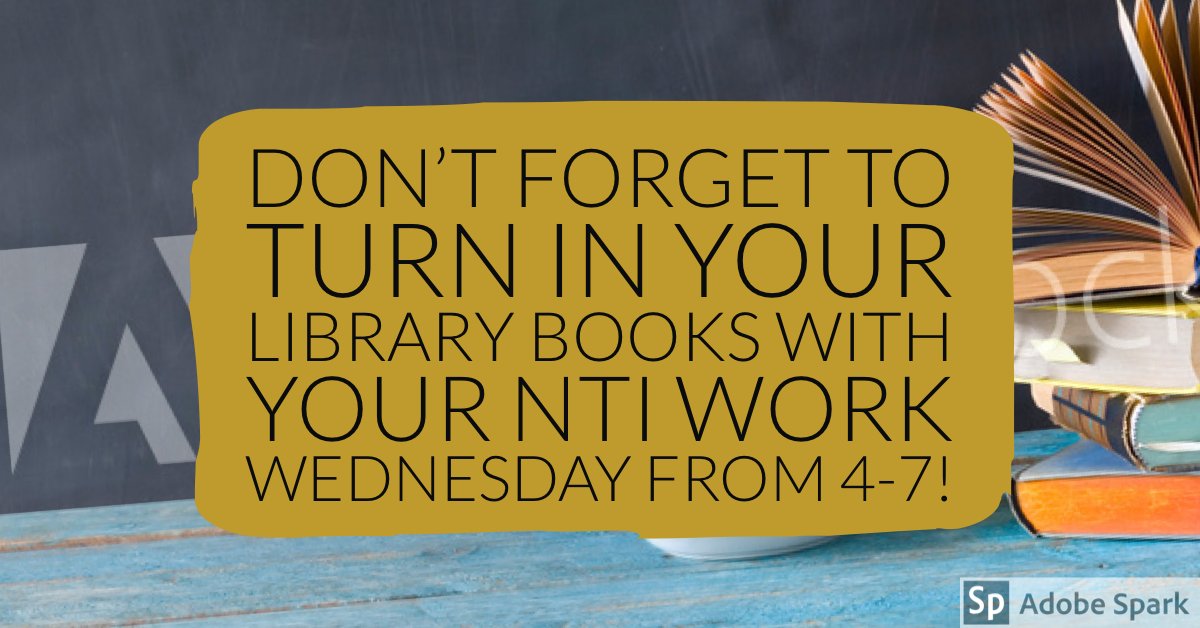 Turn in your library 📚