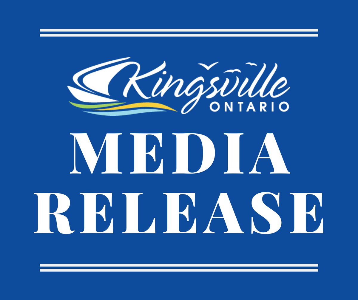 The Town is disappointed to announce the cancellation of our Business Recognition Awards on Thurs, May 28th. We are closely monitoring advice from public health officials and will source a new date for the awards once restrictions are lifted.  Read more: kingsville.ca/Modules/News/i…