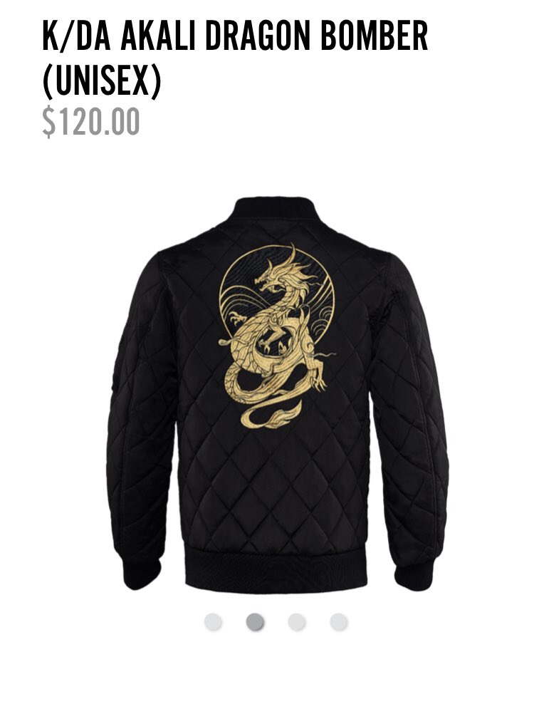 akali dragon bomber jacket